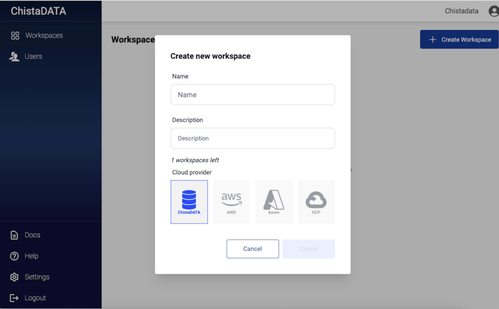 Get Started With ChistaDATA Cloud For ClickHouse: Part 1