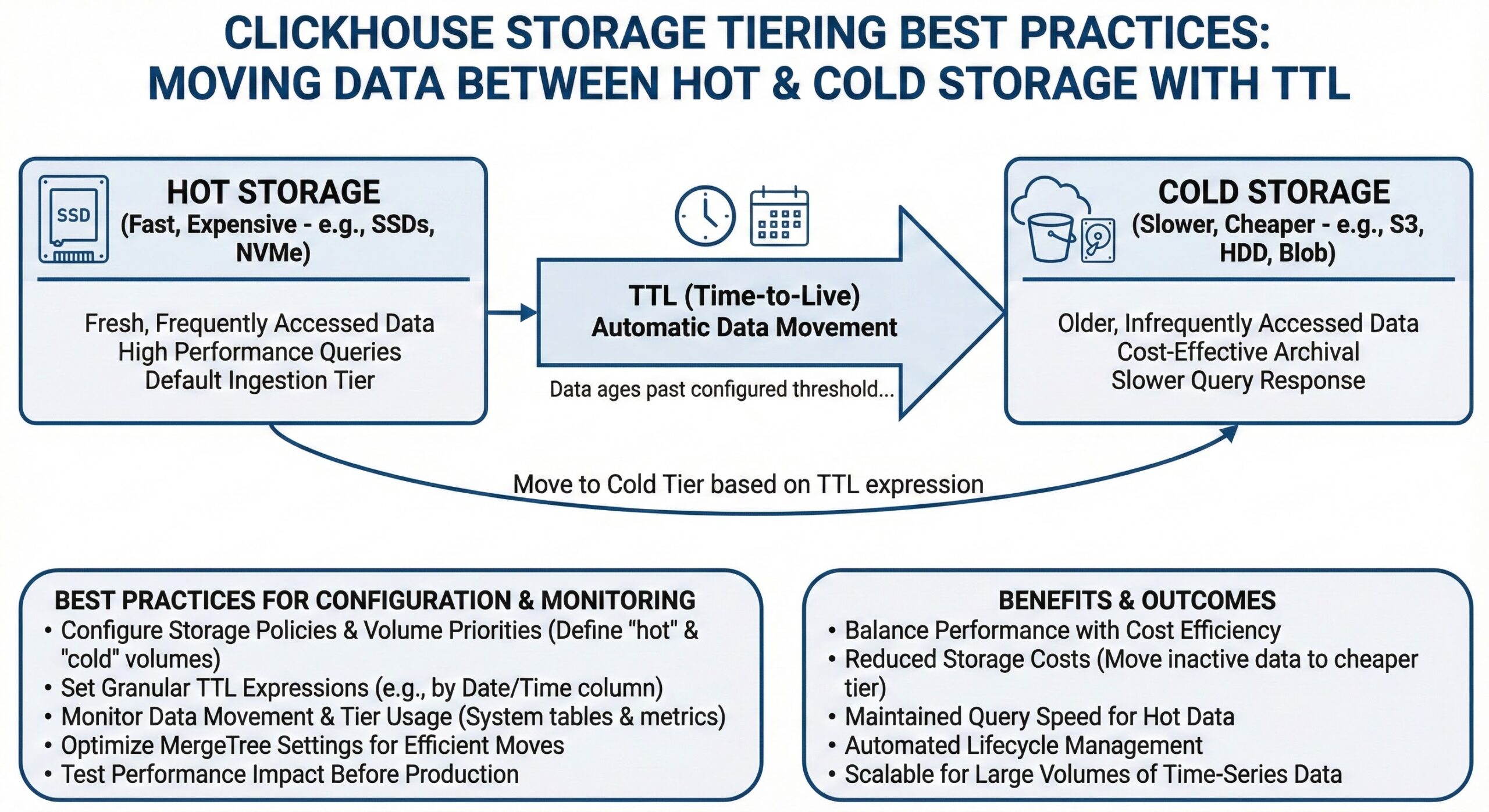 ClickHouse Storage Tiering Best Practices
