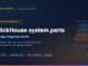 ClickHouse system.parts storage diagnosis guide featured image with a merge level pyramid of part levels L0 to L3